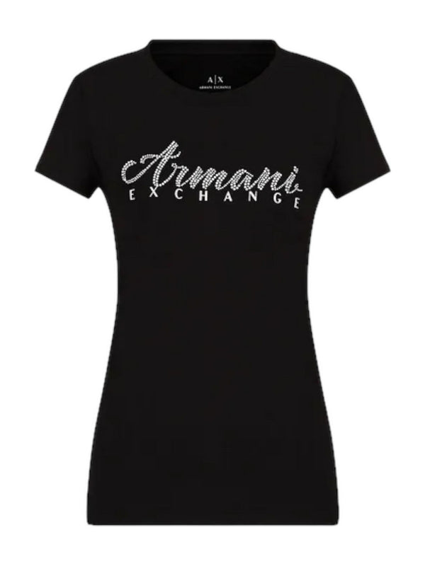 ARMANI EXCHANGE T-Shirt e Polo Donna  8NYT91 YJG3Z 1200 Nero