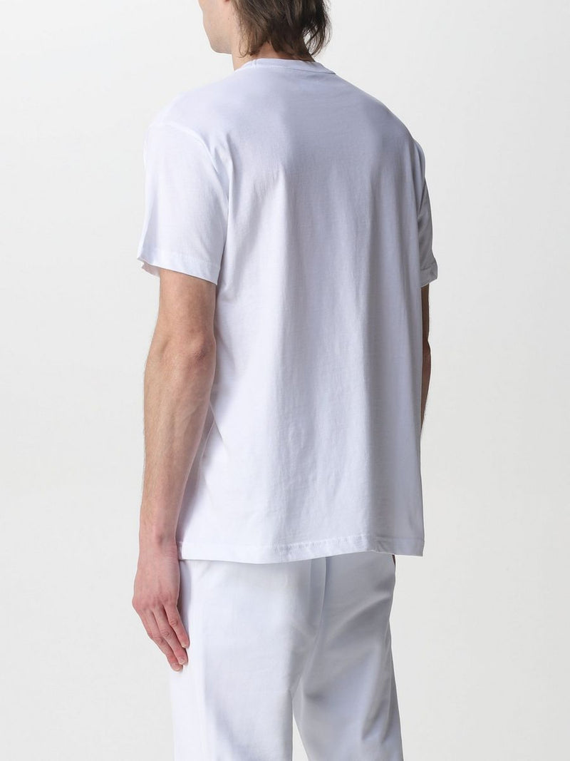 VERSACE JEANS COUTURE T-Shirt e Polo Uomo  72GAHT06 CJ00T Bianco
