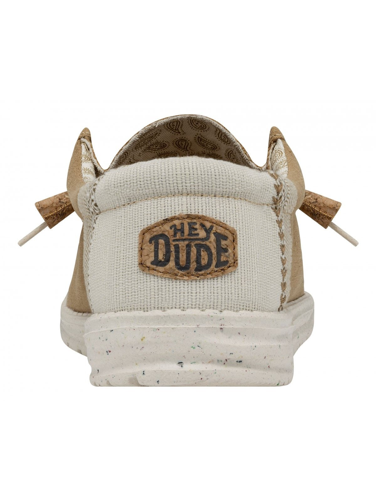 Dude moccasino man wally linen natural hd.40015 76f yellow