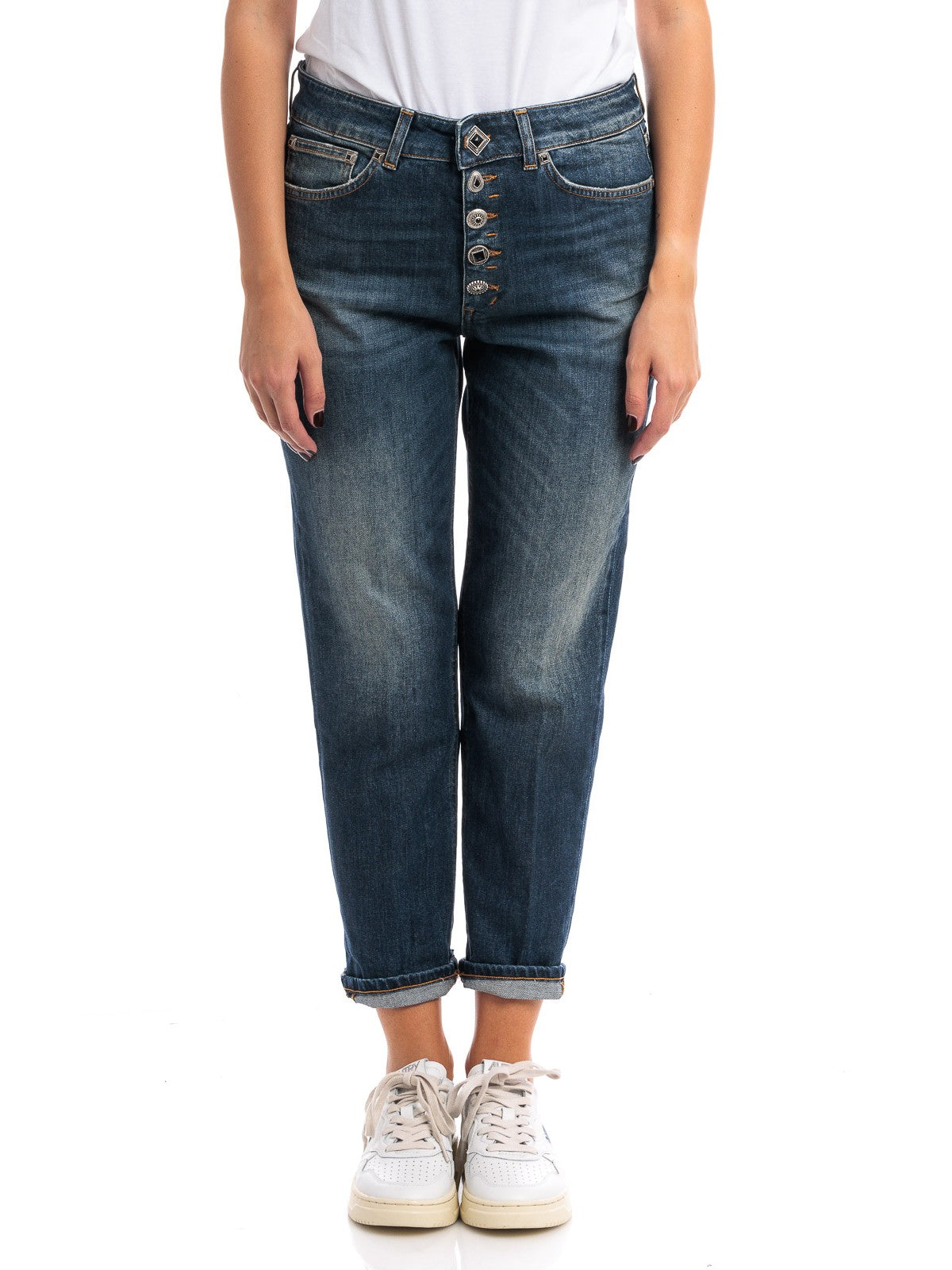 DONDUP Jeans Donna Koons gioiello DP268B DS0333D GL6 800 Blu
